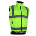 Customized Work Hi Vis Short Fleece Safety Vest